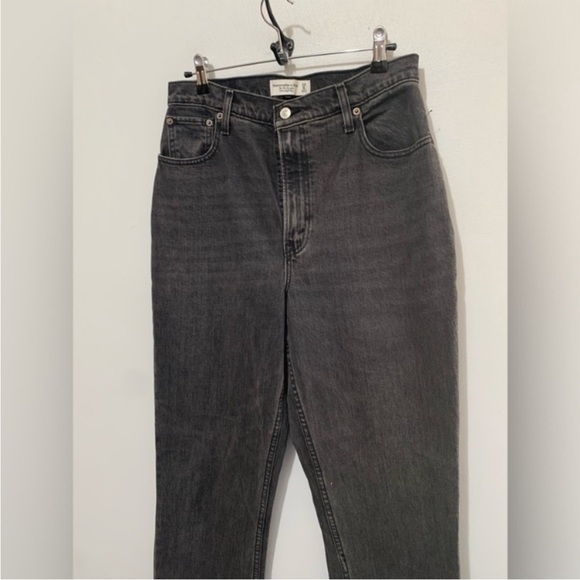 Abercrombie and fitch the 90s straight ultra high rise size 27/4R curve love - Picture 12 of 13